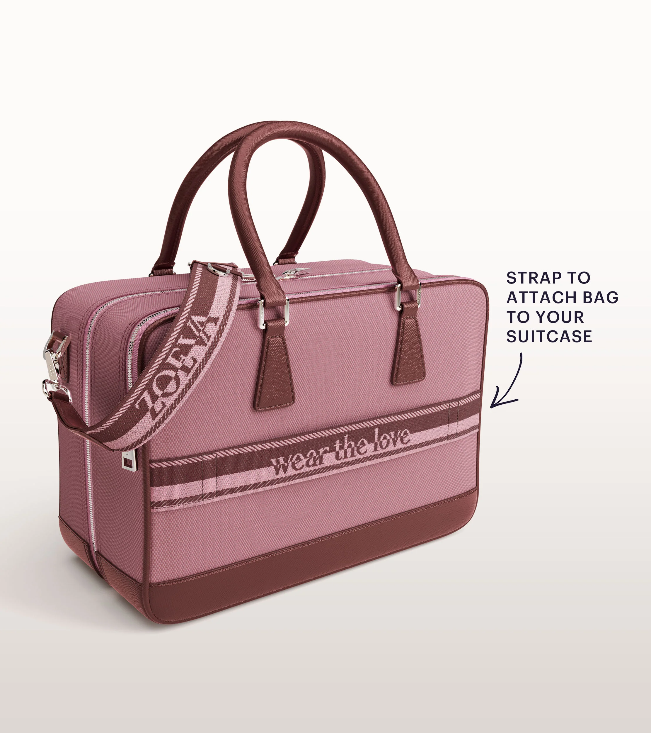 The Zoe Bag & The Complete Pinselset (Dusty Bordeaux) - Image 9